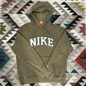 Vintage Nike Green Hoodie